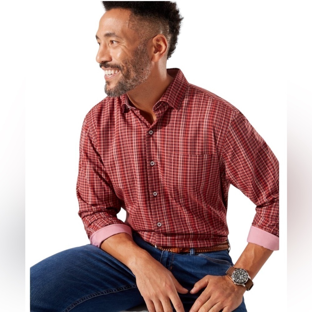 Tommy Bahama Lazlo Lux Stripe Shirt‎